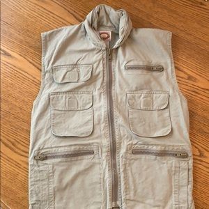 Banana  Republic safari vest with hood
